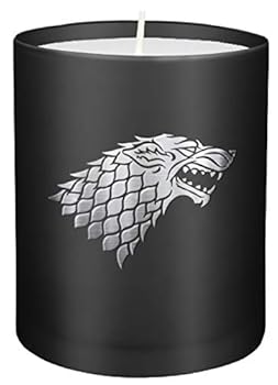 Misc. Supplies Game of Thrones: House Stark Large Glass Candle Book