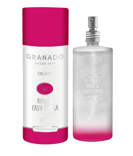 Granado Colônia Terrapeutics, Rosa & Fava Tonka, 230ml