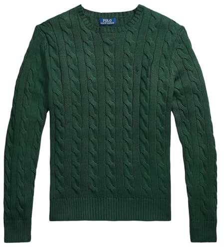 POLO RALPH LAUREN Men's Iconic Cable Knit Cotton...