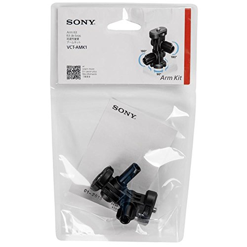 Sony VCT-AMK1 Arm-Kit (neigbares Halterungszubehör, flexible Einstellung, geeignet für Action Cam FDR-X3000, FDR-X1000, HDR-AS300, HDR-AS200, HDR-AS50) schwarz Sony VCT-AMK1 Arm-Kit (neigbares Halterungszubehör, flexible Einstellung, geeignet für Action Cam FDR-X3000, FDR-X1000, HDR-AS300, HDR-AS200, HDR-AS50) schwarz
