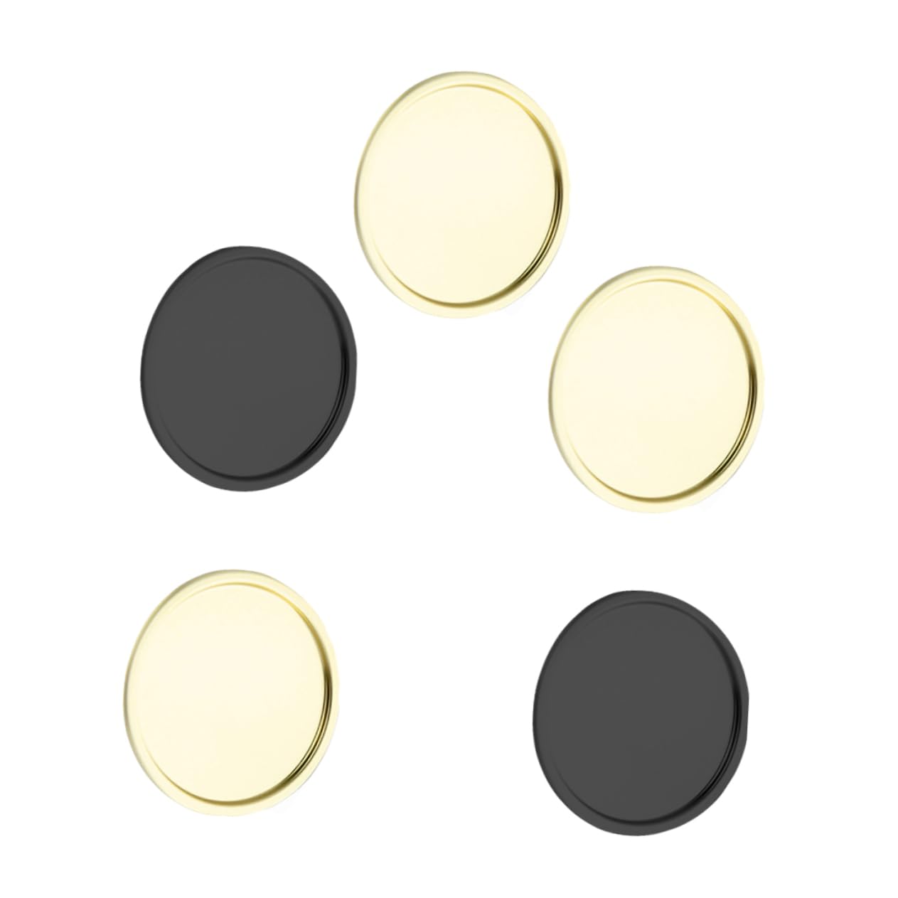 MAGICLULU1set Scented Candle Tray Dining Table Decor Adornos Para Mesa De Circle Tray Wedding Decorations Circle E Candles Candle Holder Table Decorations Tealight Holder Round Candles 5pcs