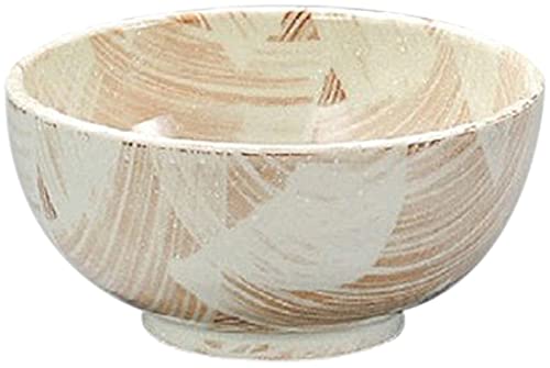 Amazon｜10個セット 多用丼 荒刷毛4.8うどん鉢 [150 x 75mm] 和食器