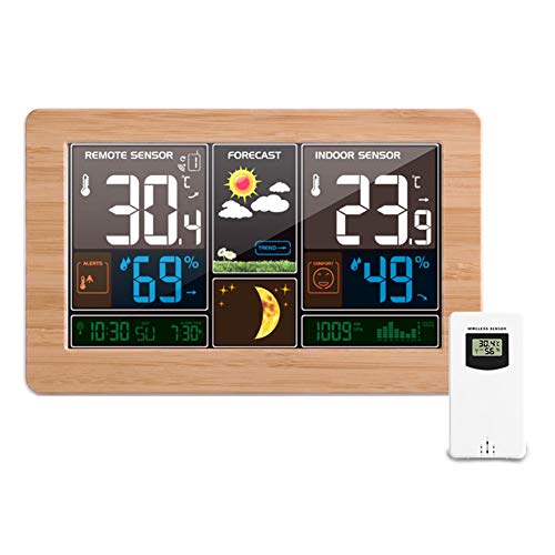 ZHHRHC Temperature Humidity Wireless Sensor Indoor Outdoor Hygrometer