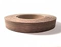 Walnut Preglued 1" X 25' Roll Wood Veneer Edgebanding - Iron on with Hot Melt Adhesive. Sanded to perfection. Easy application. Made in USA.