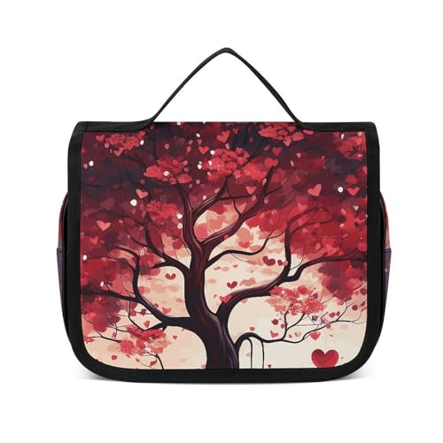 Trousse de maquillage voyage suspendre gain de place pour petite salle de bain