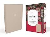 The NKJV, Woman's Study Bible, Cloth over Board, Cream, Red Letter, Full-Color Edition, Thumb Indexed: Receiving God's Truth for Balance, Hope, and Transformation
