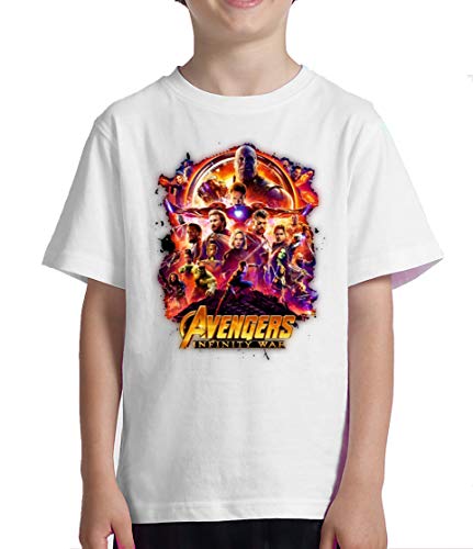 Acokaia Camiseta niño Vengadores Infinty War (10 años)