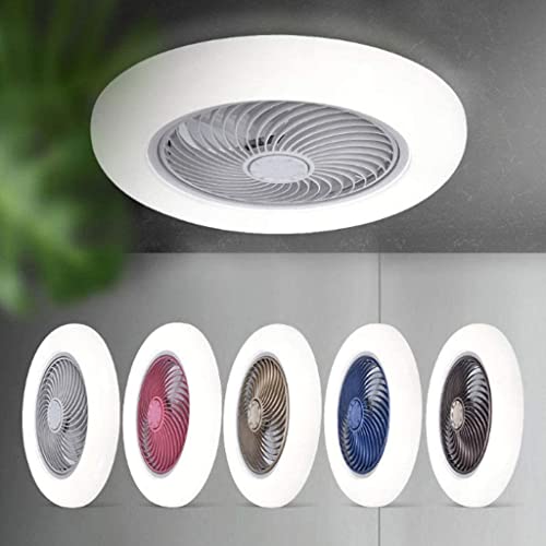Luz de ventilador de techo LED moderna con purificación interior 2