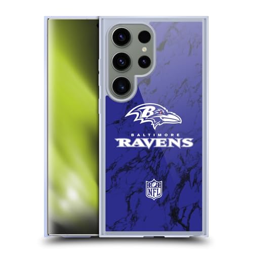 Coque Samsung S24 Ultra MagSafe NFL Baltimore Ravens marbre coloré antichoc pour fan