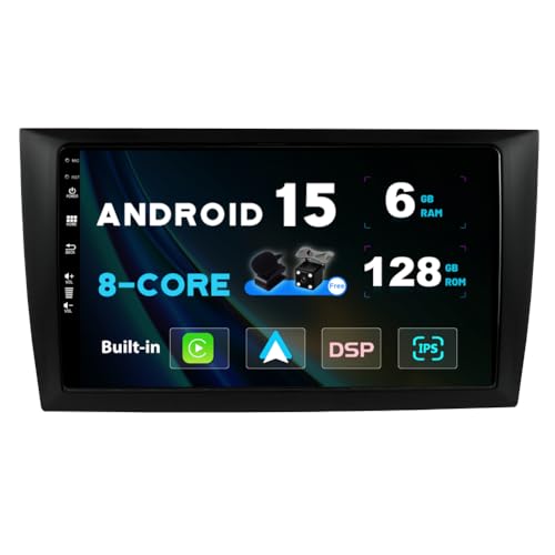 Autoradio para VW Golf 6 de 9 pulgadas con arranque rápido y procesador dsp de sonido limpio