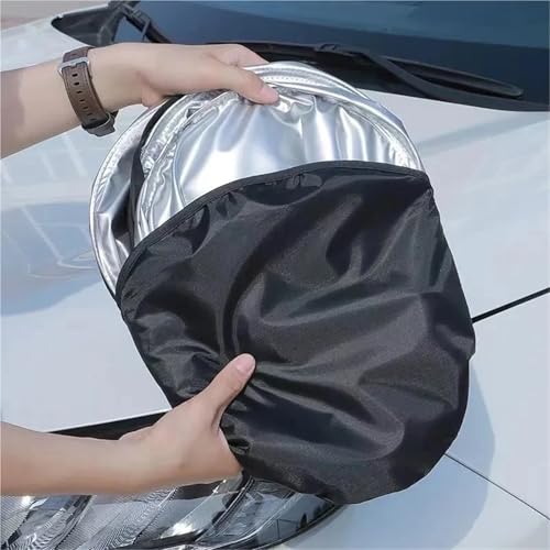 Pare soleil voiture visière pare brise couverture auto Seat Leon Exeo - 3