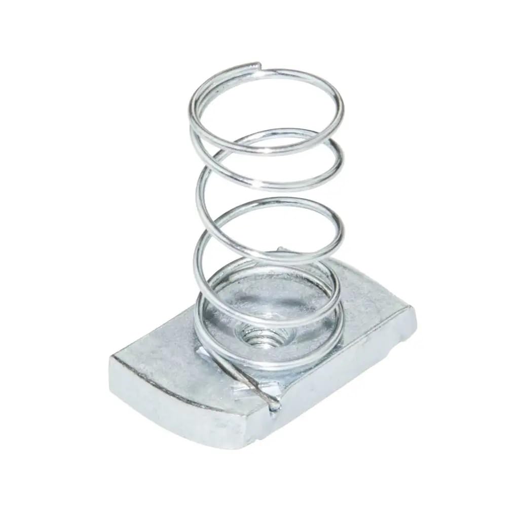 Electrical Galvanised Steel Channel (Strut) & Accessories (M6 Long Spring Zebs (Pack of 10)) — image 1