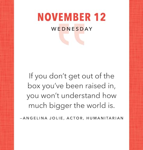 Sourcebooks Plus 9781728293806 2025 Great Quotes From Great Leaders Boxed Calendar: 365 Inspirational Quotes From Leaders Who Shaped The World  thumb #4
