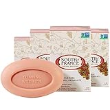Climbing Wild Rose Natural Bar Soap by South of France Natural Body Care | Triple-Milled French Soap...
