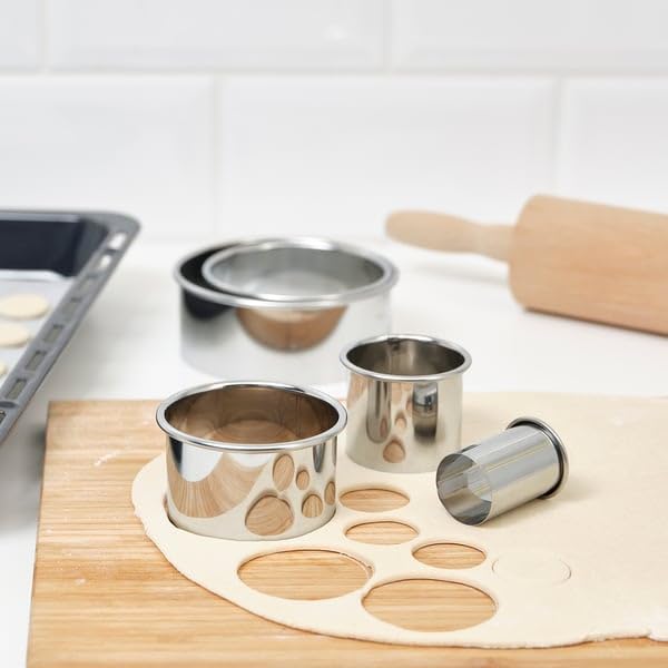 ProTuning LÄTTBAKAD Lot de 5 emporte-pièces Argenté
