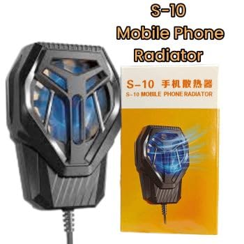 Image of Mobile Phone Cooler - USB-Powered Mobile Gaming Radiator with High-Speed| Portable Heat Dissipation Tool for Android & iOS Smartphones - Ideal for PUBG, Free Fire, COD & More