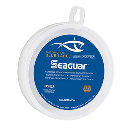 Best line for umbrella rig Seaguar Blue Label Fluorocarbon Leader Line