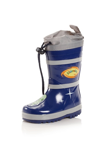 Blue Space Hero Natural Rubber Rain Boots