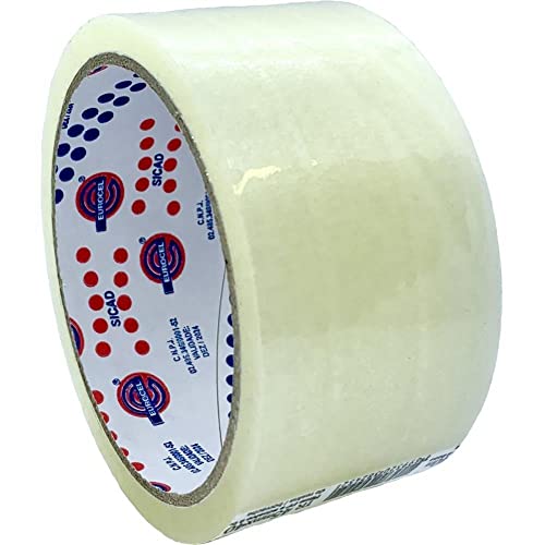 Fita Adesiva, Eurocel, PP 33, 45 mm x 40 m, Transparente, Pacote com 4