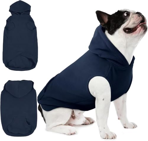 IECOii Hoodie für Hunde,Polar-Fleece Hundepullover mittelgroße Hunde,Warmer Hundepullover für...