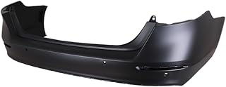 Rear Upper Bumper Cover - Primed – Ready to Paint Back Upper Bumper Fascia | Compatible with 2023-2025 Honda Accord - CAPA Certified