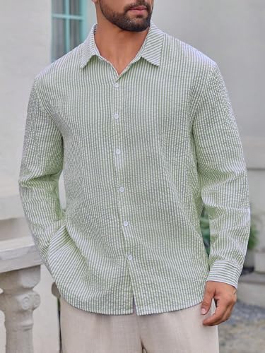 Image of Lymio Men Shirt || Striped Shirt for Man || Full Sleeve || Casual Style (Packs Also Available) (Crush-Lining-New)
