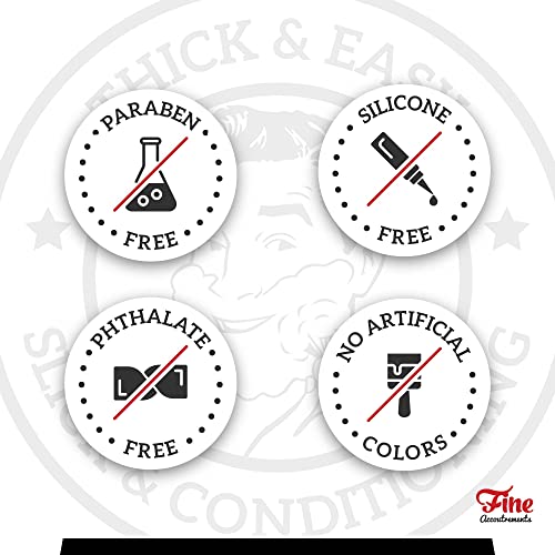 Mr. Fine 21C Men’s Shaving Soap, Builds Thick & Easy Lather, Protects From Razor Burn & Irritation, No Artificial Colors, Made In Italy, 5Oz. (150Ml), L'orange Noir #TOP2