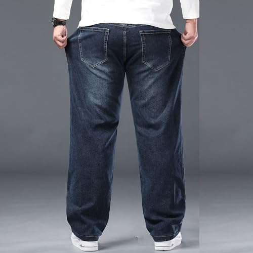 Big Baggy Jeans Mens 7XL Wide Legs Denim Pants Loose Casual Jeans Summer Plus Size Comfy Trousers3