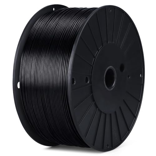 Image of YOUSU TPU 95A Filament 1.75mm Black 3kg Flexible 3D Printer Filament | Soft elastic, no stringing. For phone cases, wearables & functional parts. Fits most FDM printers.