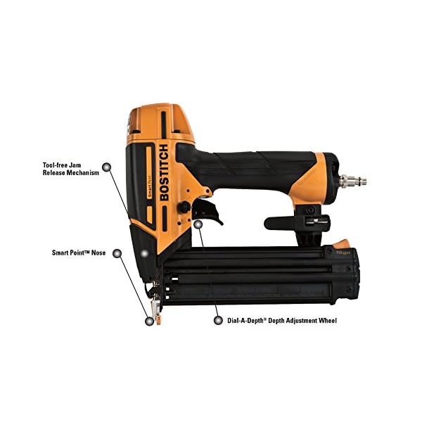 Bostitch btfp1850 K 18 Gauge Pneumatische 5,1 cm Brad Nagler, BTFP12233 – Bild 5