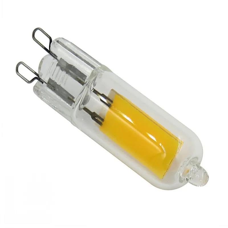 LEDLOCLB 3pcs Dimmable G9LED Beads AC220 Cool White 6000-6500K,Warm White 2700-3300K,Warm White,G9 220V 7W