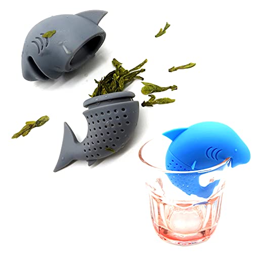 Colador de té de silicona 2 piezas bola de té reutilizable Filtro de bola de té infusor de té de silicona Forma de… - Imagen 5