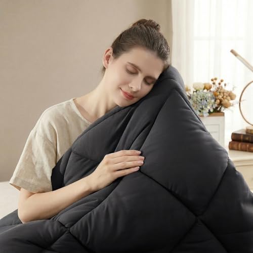 WAVVE Kołdra 135 x 200 na 4 pory roku, 2-częściowa, szara – kołdra całoroczna 135 x 200 cm 300 gsm + kołdra letnia 135 x 200 150 g/m² = kołdra zimowa 450 g/m², pikowana kołdra 200 x 135 cm, na cztery