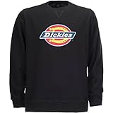 Reguläre Passform Dickies Herren Harrison Sweatshirt, Schwarz (Black Bk), X-Large