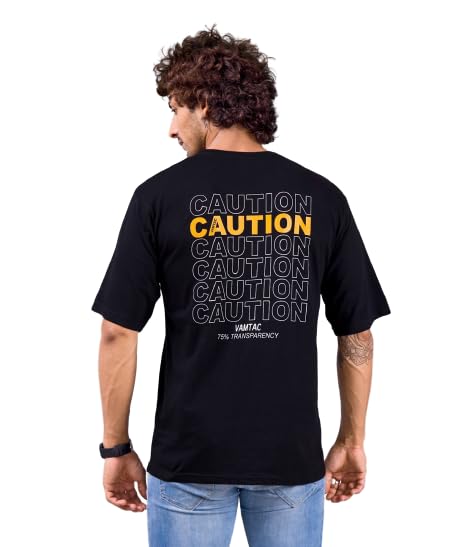 F&OMens Printed Loosefit T-Shirt