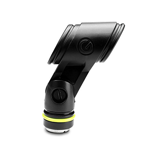 Gravity MS CLMP 25 - Mikrofonklemme 25mm, 24-35 mm Durchmesser, für Handmikrofone, schwarz