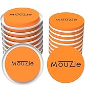 8+8 Orange 3 1/2 Inch Reusable Heavy-Duty Mover Large Appliance and Furniture Sliders Coasters Su...