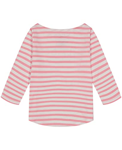 Tommy Hilfiger Girls' Long Sleeve T-Shirt, East Coast Pink Stripe #TOP1