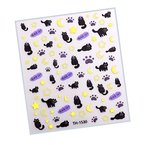 ボウノットネイルアートステッカーフレンチネイルデカール接着弓猫デザインネイルデカールボウズネイルアートデコレーションレディション