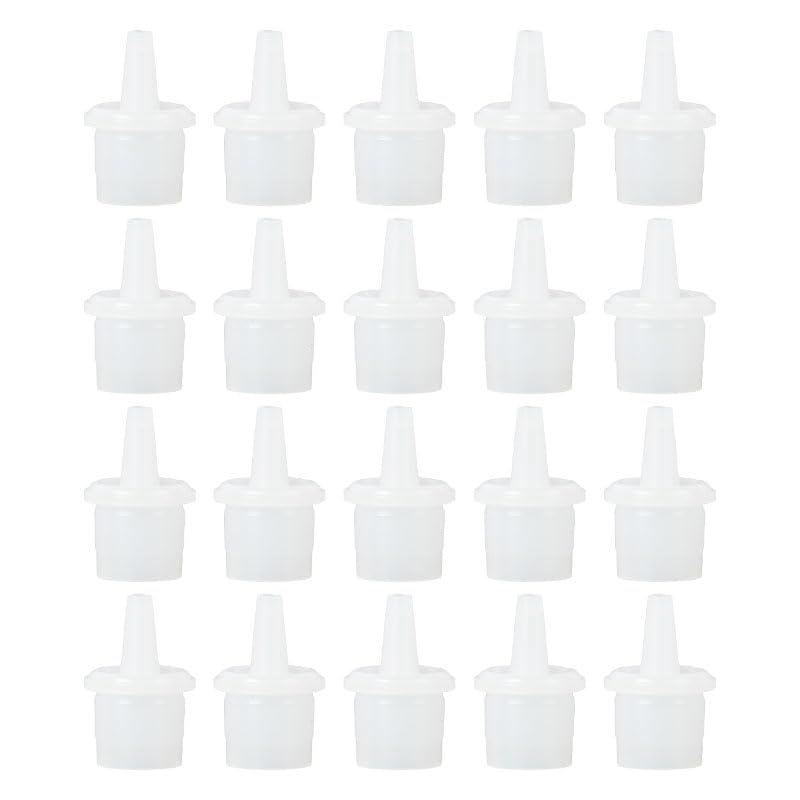 20pcs Lash Glue Bottle Replacement Nozzles, Women Eyelash Glue Bottle Nozzle Tips, Beauty Tools for Salon & Home Use