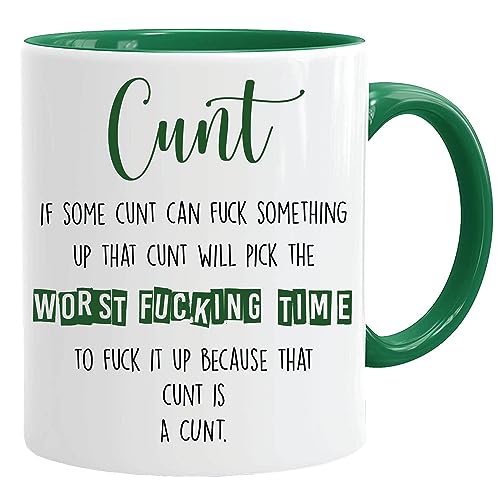 Rude Mug, Green