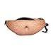 PASLTER A-001 Unisex Dad Bag Waist Zipper Packs Fake Belly Traveling Fanny
