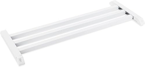 Camco Barra de empuje de puerta mosquitera RV  Ajustable de 20 a 32 pulgadas  Añade resistencia y estabilidad a la puerta mosquitera de RV  (43977)