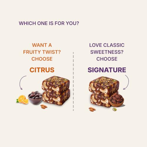 Image of Macro Balance Date Bites - All Flavours Collection | Pack of 20 (400 g) | Premium Dates with Almonds, Cashews, Pistachios, Pure Ghee & Orange Oil | No Added Sugar | Gluten Free