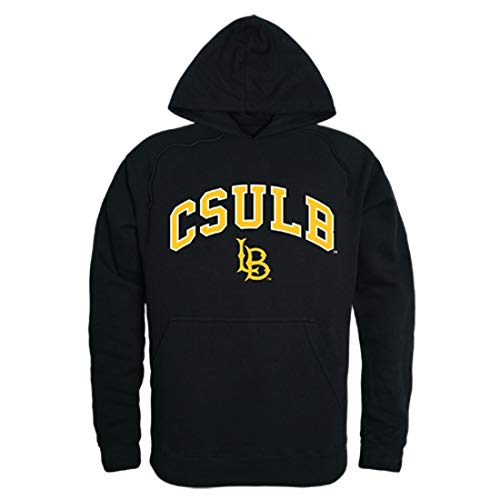W Republic Apparel CSULB California State University, Long Beach The Beach Campus Hoodie Sweatshirt Black XXL
