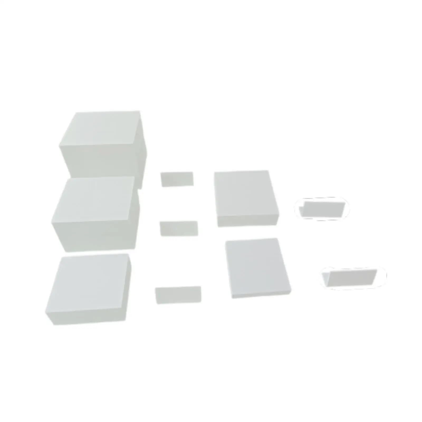 5 elevadores de Buffet con letreros, expositores cúbicos Multiusos, for Gemas, Bodas, Catering, Manualidades, Fiestas para Buffet