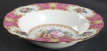Royal Albert 8" Rim Soup Pasta Plate UK Made New