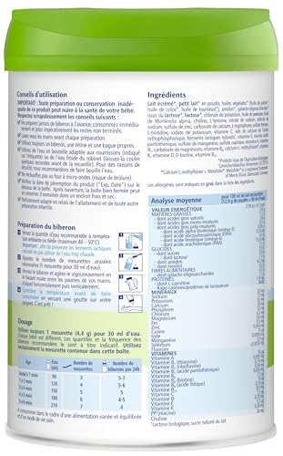 Hipp Lait 2 Combiotic FLM Nutrigest Bio Boîte dès - vue 9