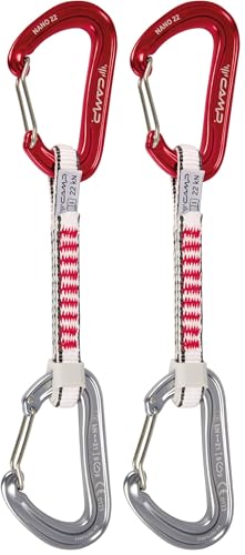 Nano 22 Express KS matos escalade degaine 12 cm rouge titane CAMP