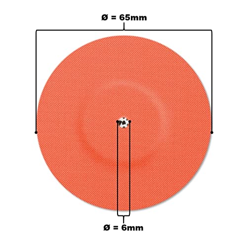 MySweetStitch, 10 x Freestyle Libre 1 & 2 Round Patches with Ventilation Hole, Overpatch diameter 65mm, Waterproof - Image 3